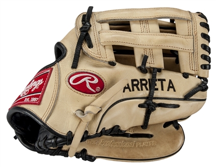 Jake Arrieta Rookie Era Game Used Fielders Glove (PSA/DNA)